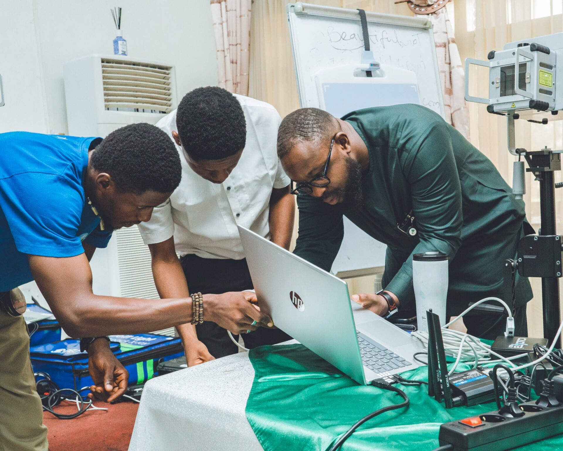 Delft Light training in Nigeria