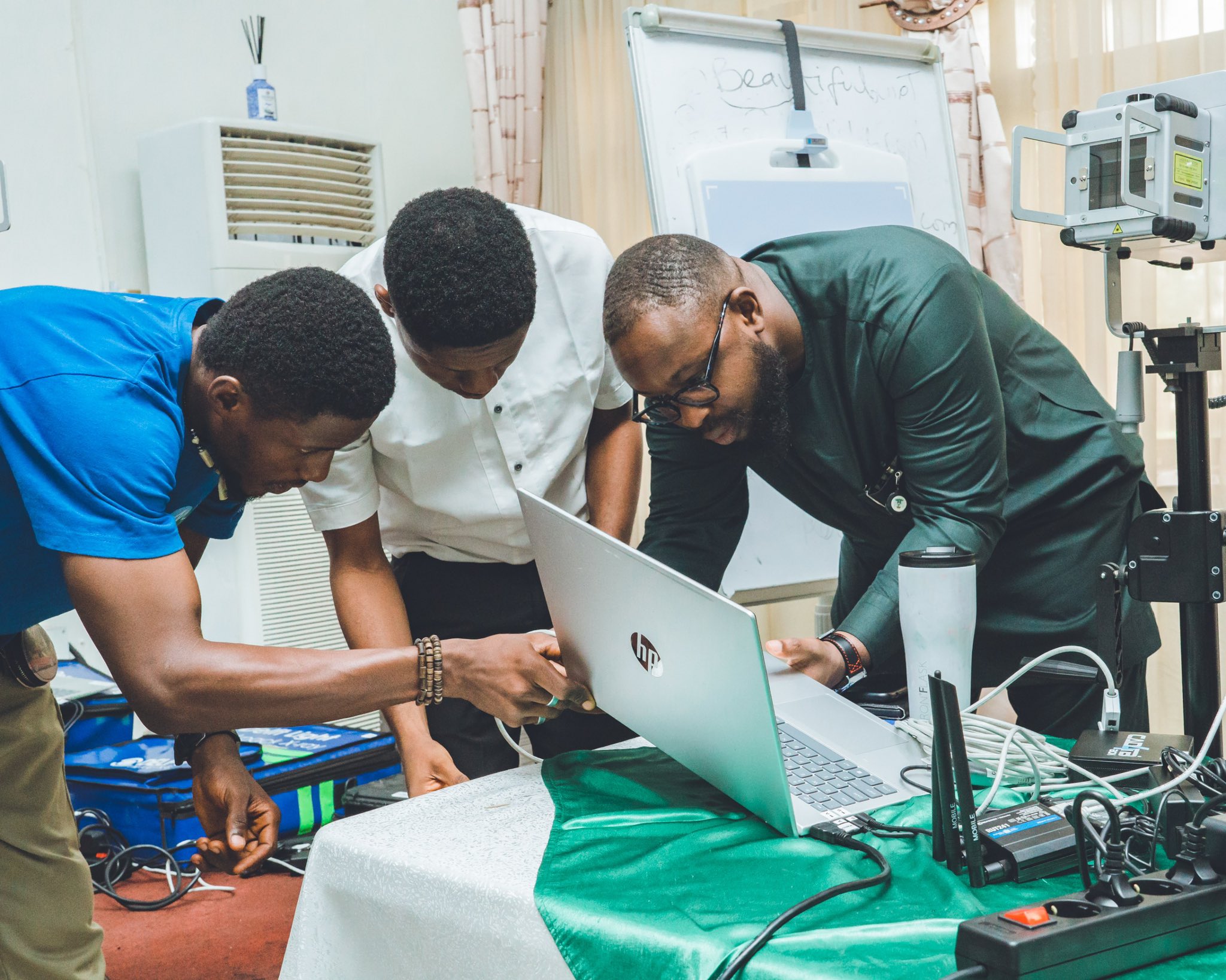 Delft Light training in Nigeria