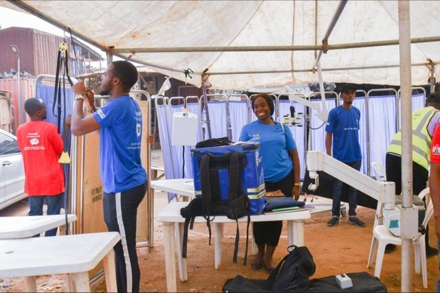 Delft Light used in World TB Day in Nigeria