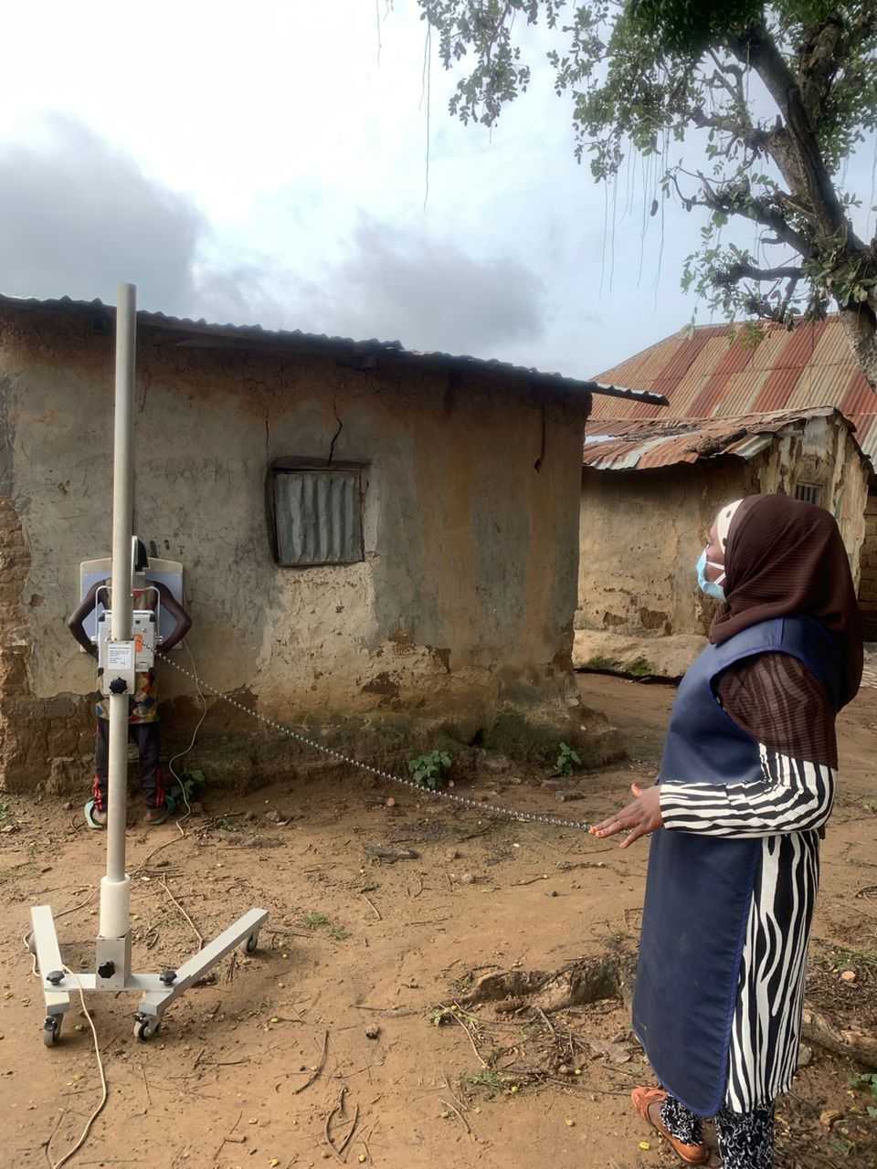Delft Light in a remote village in Kano State Nigeria