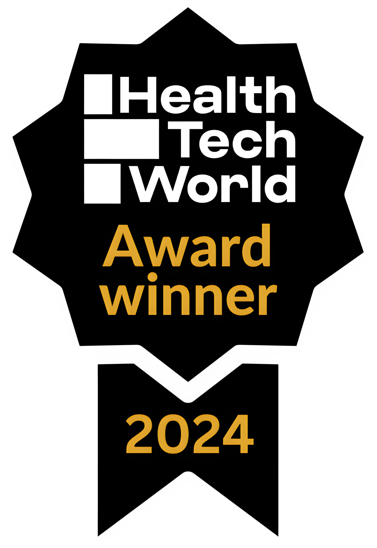 Health tech world logo