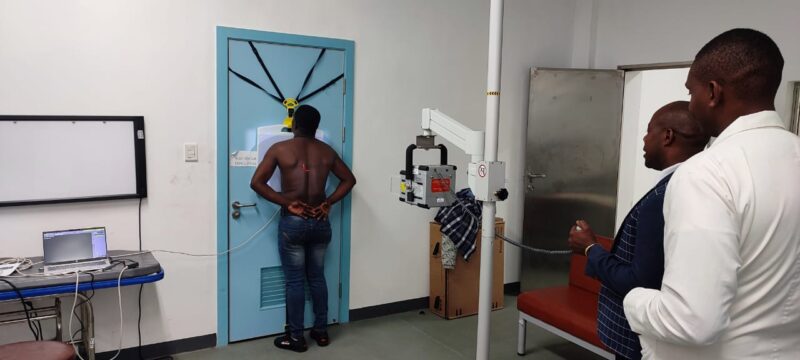 A Delft Light set up demo in Mozambique