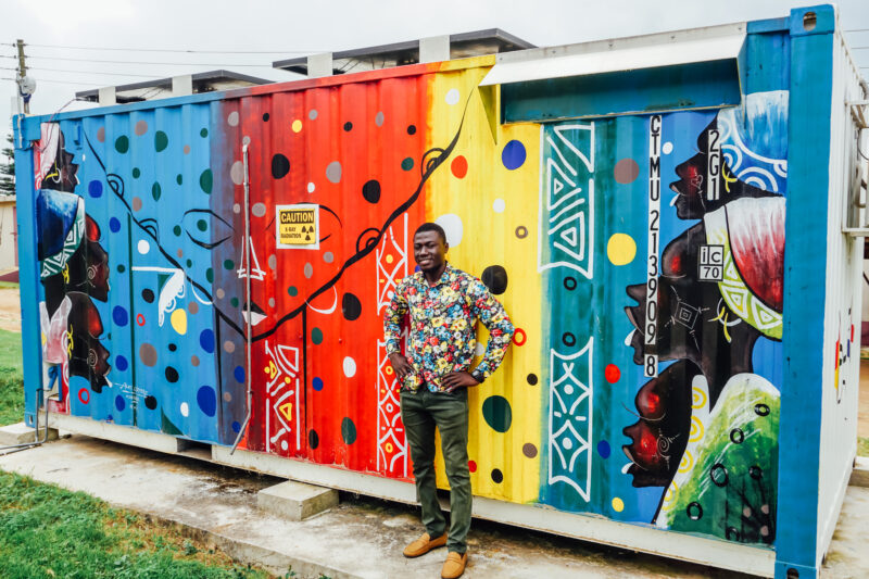 Container clinics in Ghana