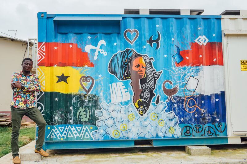 Ghana screening container