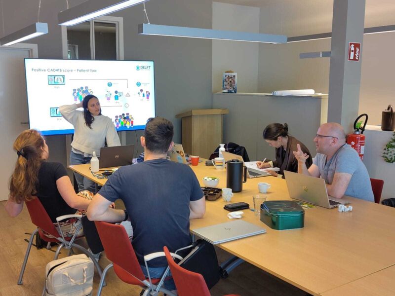 CAD4TB training in Belgium