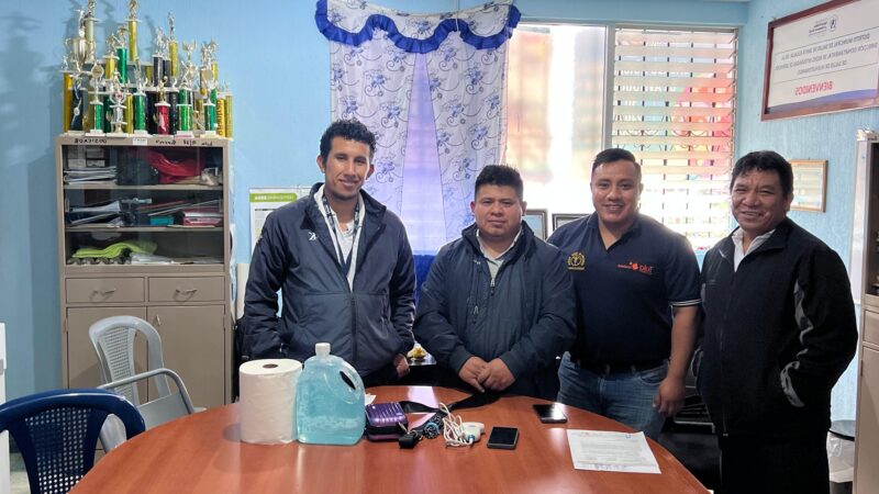 EHAS team with BabyChecker in Guatemala