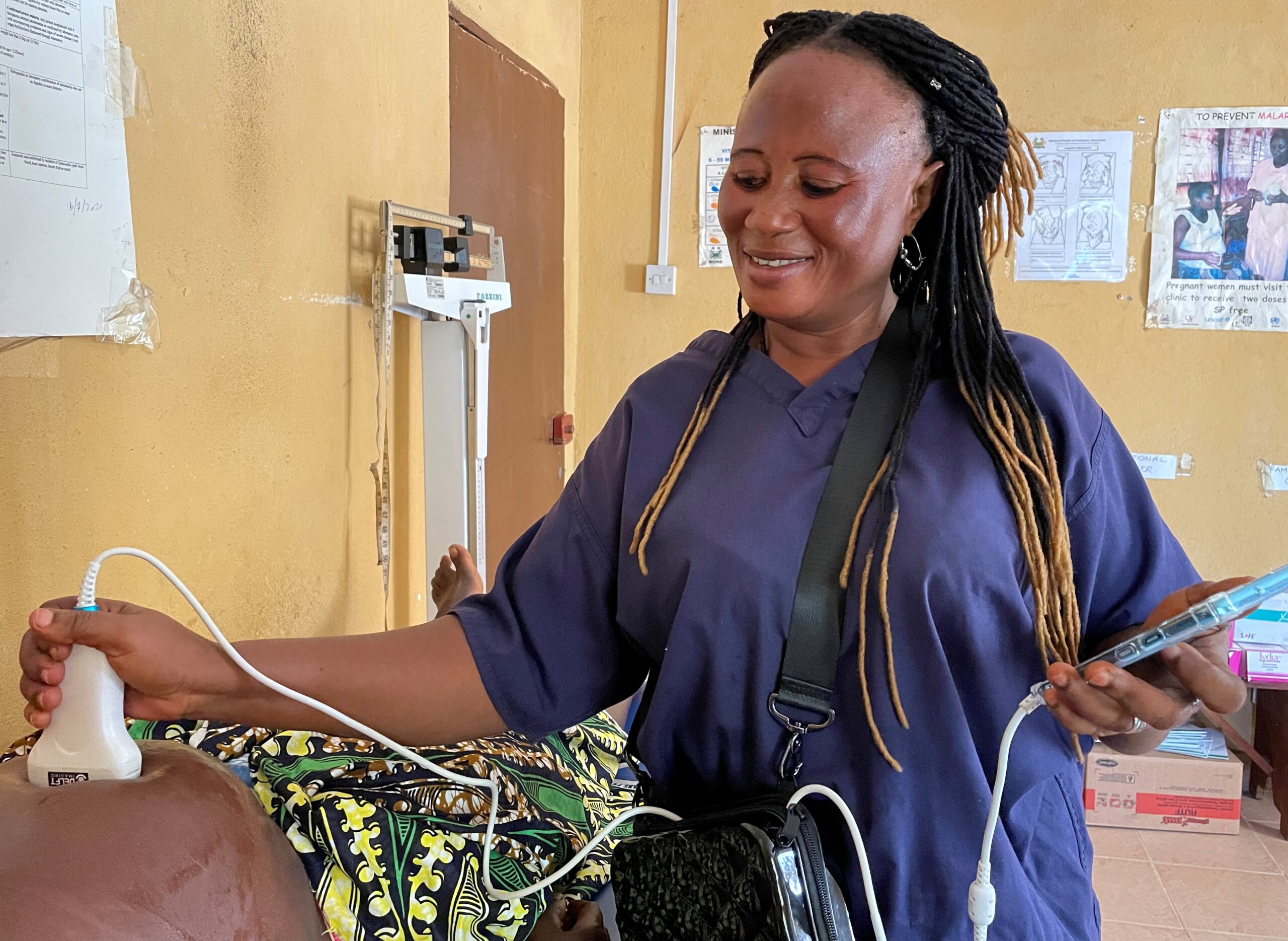 BabyChecker in Yele, Sierra Leone