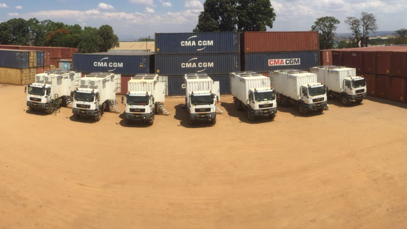 Malawi 7 OneStopTB trucks