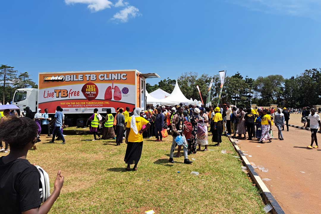 Mobile TB Clinic in Uganda