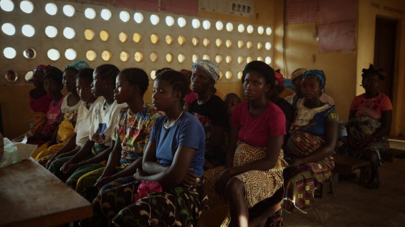 Pregnant women in Sierre Leone