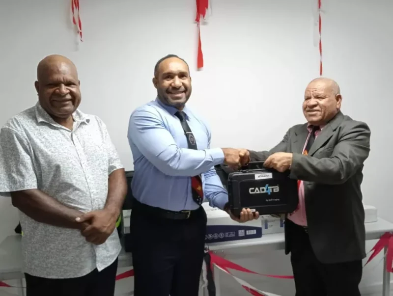 CAD4TB launch in Papua New Guinea