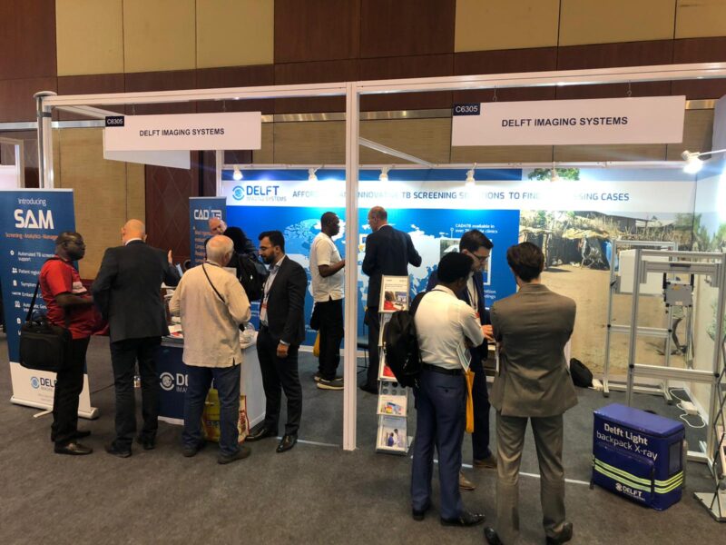 Delft Imaging at the Union 2019 - booth image