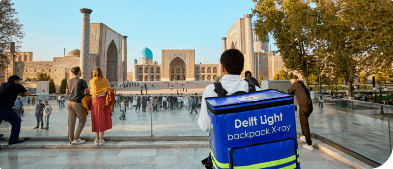 Delft Light in Uzbekistan